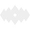 Ekena Millwork Zoe Architectural Grade PVC Ceiling Medallion, 30"W x 20"H x 3"ID x 9 1/4"C x 1"P, One-Piece CMP30X20ZE-03000 - alternate 3